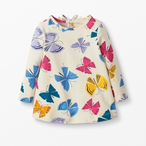 Hanna Andersson butterfly swing top 5 - Picture 1 of 4